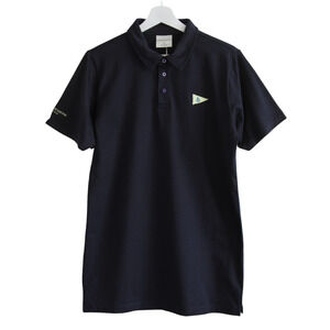 NWT Four Seasons Yachts Mens Polo Shirt Medium Embroidered Logo Short Sleeve